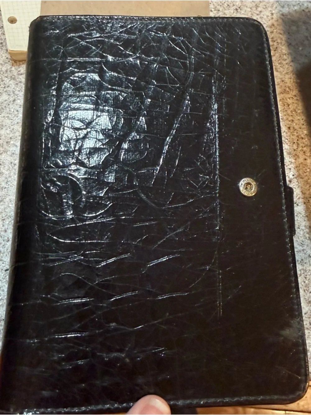 Mundex Leather Planner Binder Bundle Day-Timer Inserts Organizer Set EUC